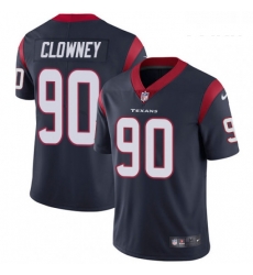 Youth Nike Houston Texans 90 Jadeveon Clowney Limited Navy Blue Team Color Vapor Untouchable NFL Jersey