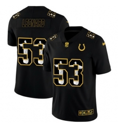 Indianapolis Colts 53 Darius Leonard Men Nike Carbon Black Vapor Cristo Redentor Limited NFL Jersey