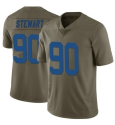 Men Indianapolis Colts Grover Stewart 90 2017 Salute To Service NFL Limited Jersey