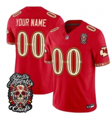Men Kansas City Chiefs Active Player Custom Red F U S E D%C3%ADa de los Muertos Vapor Limited Stitched Football Jersey Men Kansas City Chiefs Active Player Custom Red F U S E D%C3%ADa de los Muertos Vapor Limited Stitched Football Jersey