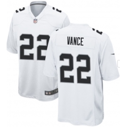 Men Las Vagas Raiders Vance #22 White F U S E Stitched Jersey