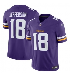 Men Minnesota Vikings 18 Justin Jefferson Nike Purple Vapor F U S E Limited Jerseys Men Minnesota Vikings 18 Justin Jefferson Nike Purple Vapor F U S E Limited Jerseys