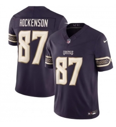 Men Minnesota Vikings 87 T J Hockenson Deep Purple 2026 F U S E Rivalries Collection Limited Stitched Football Jersey Men Minnesota Vikings 87 T J Hockenson Deep Purple 2026 F U S E Rivalries Collection Limited Stitched Football Jersey