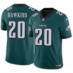 Men Philadelphia Eagles Brian Dawkins #20 Green F U S E Stitched NFL Jersey