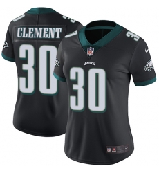 Nike Eagles #30 Corey Clement Black Alternate Womens Stitched NFL Vapor Untouchable Limited Jersey