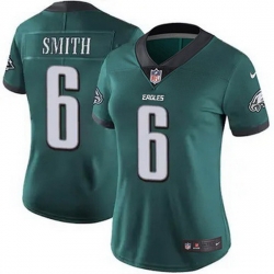 Women Philadelphia Eagles DeVonta Smith #6 Green F U S E Stitched NFL Jersey