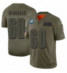 Womens Philadelphia Eagles 60 Chuck Bednarik Limited Camo 2019 Salute to Service Football Jersey