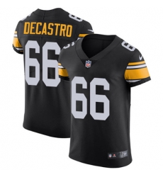 Nike Steelers #66 David DeCastro Black Alternate Mens Stitched NFL Vapor Untouchable Elite Jersey