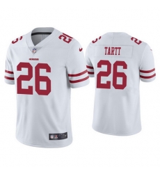 Men San Francisco 49ers 26 Jaquiski Tartt White Vapor limited Jersey