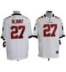 Nike Tampa Bay Buccaneers 27 LeGarrette Blount White Game NFL Jersey