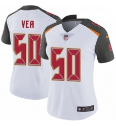 Womens Nike Tampa Bay Buccaneers 50 Vita Vea White Vapor Untouchable Limited Player NFL Jersey