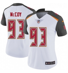 Womens Nike Tampa Bay Buccaneers 93 Gerald McCoy Elite White NFL Jersey