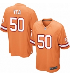 Youth Nike Tampa Bay Buccaneers 50 Vita Vea Elite Orange Glaze Alternate NFL Jersey