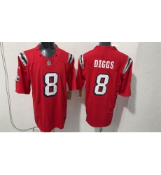Men New England Patriots 8 Stefon Diggs Red F U S E Vapor Limited Stitched Football Jersey Men New England Patriots 8 Stefon Diggs Red F U S E Vapor Limited Stitched Football Jersey