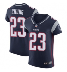 Men Nike Patriots #23 Patrick Chung Navy Blue Team Color Stitched NFL Vapor Untouchable Elite Jersey 24199 99 2425 5