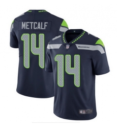 Nike Seahawks 14 D K  Metcalf Navy Vapor Untouchable Limited Jersey