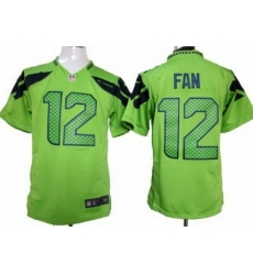 Nike Seattle Seahawks 12 Fan Green Game NFL Jersey