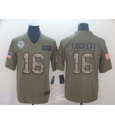 Seahawks 16 Tyler Lockett 2019 Olive Camo Salute To Service Limited Jersey