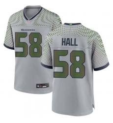 Seattle Seahawks 58 Derick Hall Grey 2025 F U S E Rivalries Vapor Untouchable Limited Stitched Football Jersey Seattle Seahawks 58 Derick Hall Grey 2025 F U S E Rivalries Vapor Untouchable Limited Stitched Football Jersey