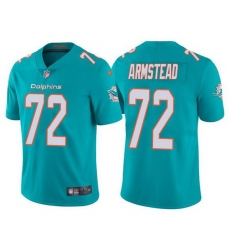 Men Miami Dolphins 72 Terron Armstead Aqua Vapor Untouchable Limited Stitched Football jersey