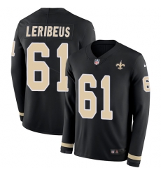 Limited Nike OliveGold Youth Josh LeRibeus Jersey NFL 61 New Orleans Saints 2017 Salute to Service