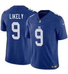 Men New York Giants 9 Isaiah Likely Blue 2026 F U S E Vapor Untouchable Limited Stitched Jersey Men New York Giants 9 Isaiah Likely Blue 2026 F U S E Vapor Untouchable Limited Stitched Jersey