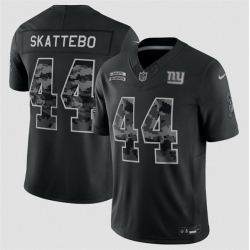 Youth New York Giants  44 Cam Skattebo Black 2026 Salute to Service Limited Stitched Football Jersey
