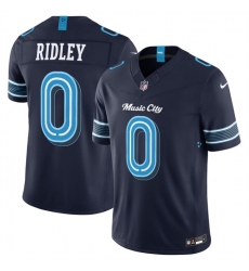 Men Tennessee Titans  0 Calvin Ridley Navy 2026 F U S E   Music City  Rivalries Collection Limited Stitched Football Jersey