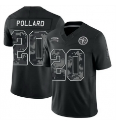 Men Tennessee Titans 20 Tony Pollard Black F U S E 2026 Salute to Service Limited Stitched Football Jersey Men Tennessee Titans 20 Tony Pollard Black F U S E 2026 Salute to Service Limited Stitched Football Jersey