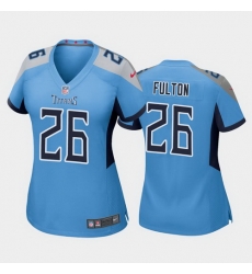 women kristian fulton tennessee titans light blue game jersey 