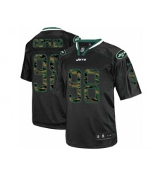 Nike New York Jets 98 Quinton Coples Black Limited Camo Fashion NFL Jersey