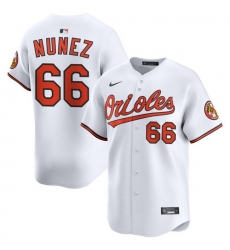 Men Baltimore Orioles Nike Home Limited Jersey White Nunez Anthony 66 Men Baltimore Orioles Nike Home Limited Jersey White Nunez Anthony 66