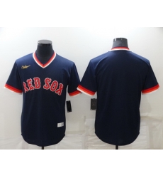 Men Boston Red Sox Navy Stitched Baseball jersey