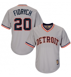 Majestic Detroit Tigers Road Gray Mark Fidrych Cooperstown 1984 Cool Base Jersey Majestic Detroit Tigers Road Gray Mark Fidrych Cooperstown 1984 Cool Base Jersey