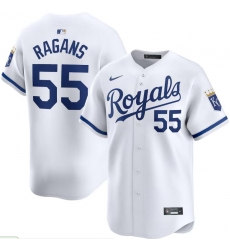 Men's Kansas City Royals Cole Ragans Nike White Home Limited Player Jersey