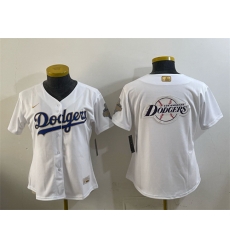 Youth Los Angeles Dodgers Team Big Logo White 2026 Gold Collection Stadium Stitched Baseball Jersey Youth Los Angeles Dodgers Team Big Logo White 2026 Gold Collection Stadium Stitched Baseball Jersey