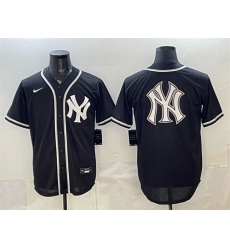 Men New York Yankees Team Big Logo 2026 Fashion Replica Black Out Stitched Baseball Jersey 001 Men New York Yankees Team Big Logo 2026 Fashion Replica Black Out Stitched Baseball Jersey 001