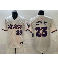 Men San Diego Padres Fernando Tatis Jr Cream 2026 City Connect Stadium Stitched Baseball Jersey Men San Diego Padres Fernando Tatis Jr Cream 2026 City Connect Stadium Stitched Baseball Jersey