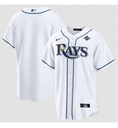 Men Tampa Bay Rays Blank White 2026 World Series Home Cool Base Stitched Baseball Jersey Men Tampa Bay Rays Blank White 2026 World Series Home Cool Base Stitched Baseball Jersey