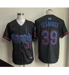 Men Toronto Blue Jays 39 Trey Yesavage Navy 2024 City Connect Limited Stitched Baseball Jersey Men Toronto Blue Jays 39 Trey Yesavage Navy 2024 City Connect Limited Stitched Baseball Jersey