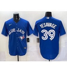 Men Toronto Blue Jays 39 Trey Yesavage Royal Cool Base Stitched Baseball Jersey