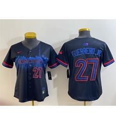 Youth Toronto Blue Jays 27 Vladimir Guerrero Jr Navy 2024 City Connect Limited Stitched Baseball Jersey Youth Toronto Blue Jays 27 Vladimir Guerrero Jr Navy 2024 City Connect Limited Stitched Baseball Jersey