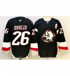 Youth Buffalo Sabres 26 Rasmus Dahlin Black 2024 25 Alternate With A Patch Stitched Hockey Jersey Youth Buffalo Sabres 26 Rasmus Dahlin Black 2024 25 Alternate With A Patch Stitched Hockey Jersey