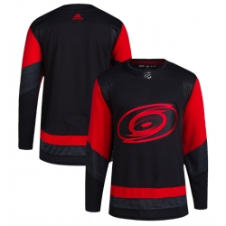 Men Carolina Hurricanes Blank Black Red Stitched Jersey