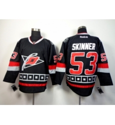 NHL Carolina Hurricanes #53 Jeff Skinner Black Jerseys(Third Stitched)