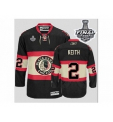 youth nhl jerseys chicago blackhawks #2 keith black New Third[2015 winter classic]