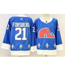 Men Colorado Avalanche 21 Peter Forsberg Blue 2025 Stitched With C Patch Hockey Jersey Men Colorado Avalanche 21 Peter Forsberg Blue 2025 Stitched With C Patch Hockey Jersey