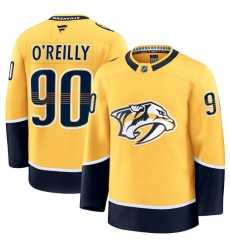 Men Nashville Predators 90 Ryan O 27Reilly Gold 2024 25 Home Stitched Hockey Jersey