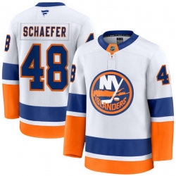 Men New York Islanders Matthew Schaefer #48 White 2024 25 Stitched Hockey Jersey Men New York Islanders Matthew Schaefer #48 White 2024 25 Stitched Hockey Jersey
