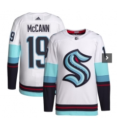 Adidas Seattle Kraken 19 Jared McCann White Stitched NHL Jersey